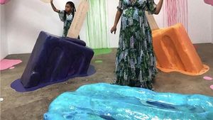 Bikin Gemas! Ini Deretan Pose Selebriti di Museum Es Krim