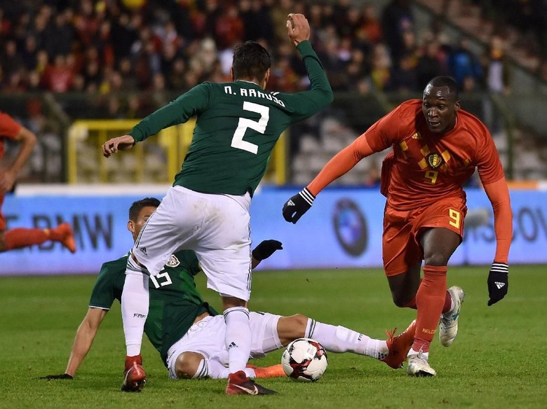 Belgia vs Meksiko Sama Kuat 3-3 Belgia vs Meksiko Sama Kuat 3-3