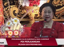 Megawati Umumkan Cagub Bali, Kantor PDIP Disulap Ala Pulau Dewata