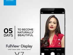 5 Hari Lagi! Vivo V7 dengan Fitur Selfie Andalan Resmi Diluncurkan