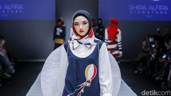 Foto: 14 Koleksi Terbaru Hannie Hananto Terinspirasi Keindahan Langit