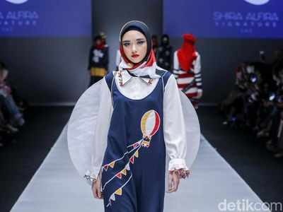 Foto: 14 Koleksi Terbaru Hannie Hananto Terinspirasi Keindahan Langit