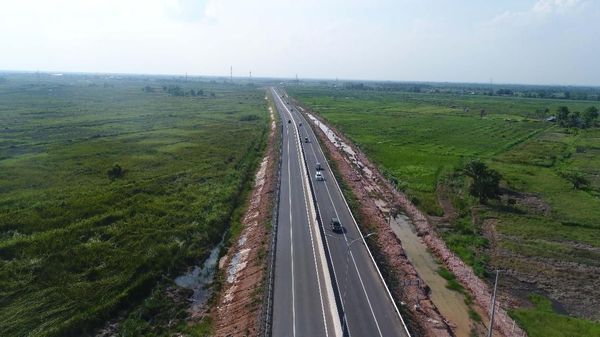 Foto: Yuk Lihat Tol Trans Sumatera Pertama yang Diresmikan Jokowi