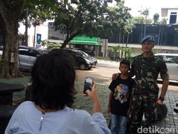 Paspampres Ganteng Pernah Gagal dan Kerap Diajak Selfie