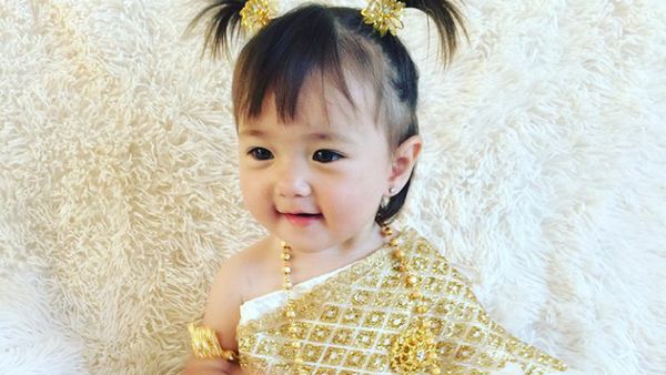 Potret Balita Blasteran Thailand-Prancis yang Menggemaskan