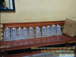 Satpolair Sukabumi Bekuk 2 Pelaku Penyelundupan Benih Lobster