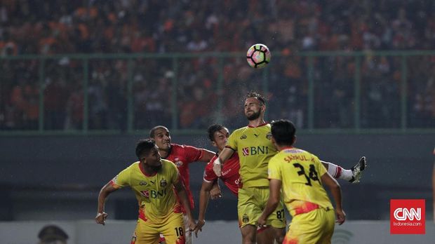 Bhayangkara FC sukses meraih juara Liga 1 2017.