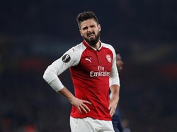 Meski Jarang Main, Giroud Tak Menyesal Tetap di Arsenal