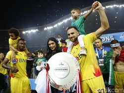 Dikalahkan Persija, Bhayangkara Tetap Pesta Juara