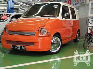 Cantiknya Suzuki Karimun Bergaya Retro Klasik