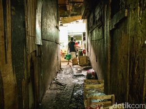Foto: Duh, Masih Ada Loh Pasar di Tengah Kota yang Kondisinya Begini