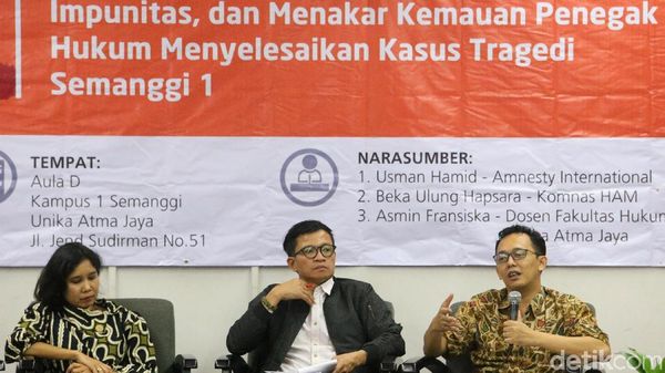 Diskusi Menolak Lupa Tragedi Semanggi I