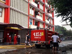 Kebakaran di Asrama PTIK Telah Padam