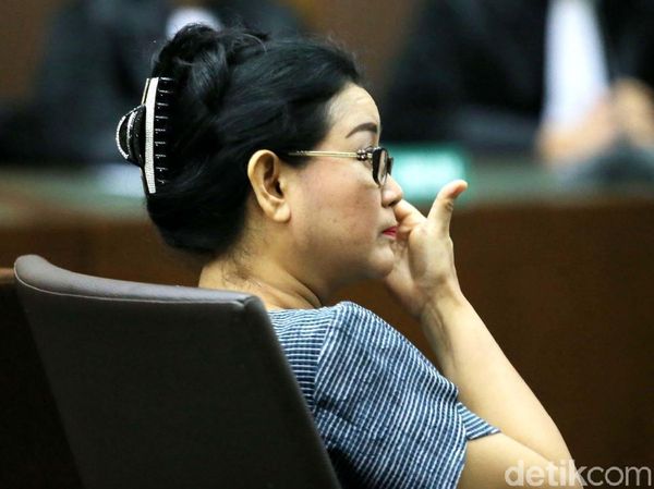 Foto: Ekspresi Miryam S Haryani Usai Divonis 5 Tahun Bui