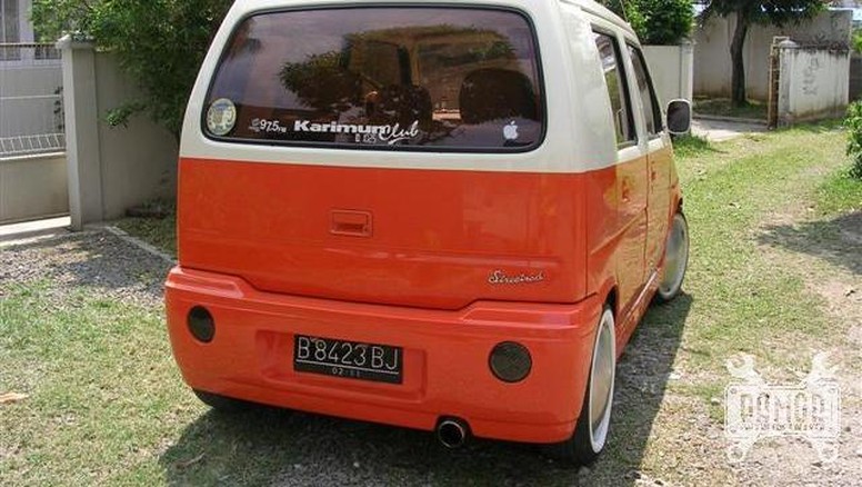 Suzuki Karimun Ini Bergaya Retro Klasik