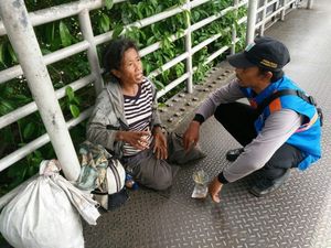 Foto: Ini Pengemis yang Bawa Emas dan Duit Rp 23 Juta di Kramat Sentiong