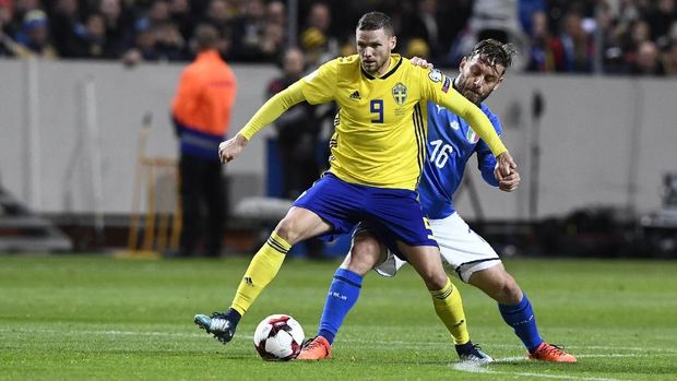 Timnas Swedia lolos ke Piala Dunia 2018 setelah menyingkirkan Italia di babak play off.