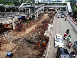 Sandi Harap Proyek Underpass Mampang Selesai Awal Maret