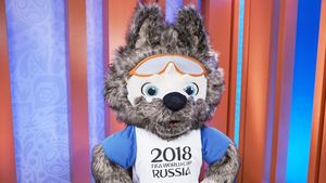 Foto: Maskot-maskot Piala Dunia