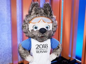 Foto: Maskot-maskot Piala Dunia