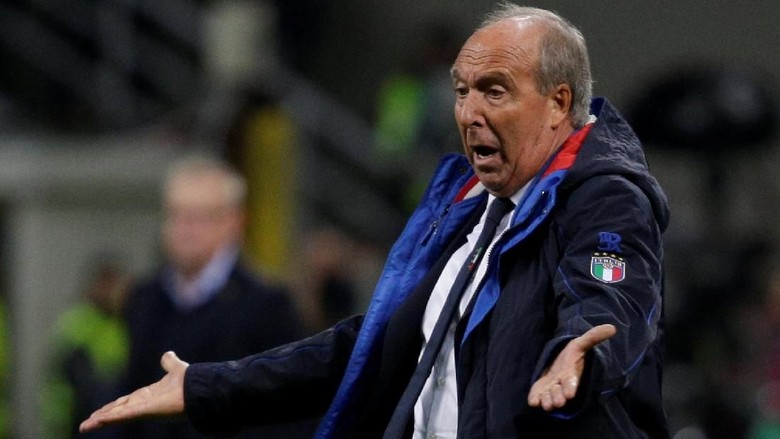 Italia Gagal ke Piala Dunia, Ventura Bantah Isu Mundur