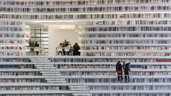 Foto: Perpustakaan Tak Pernah Sekeren Ini, Bener Deh!