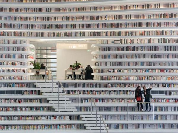 Foto: Perpustakaan Tak Pernah Sekeren Ini, Bener Deh!