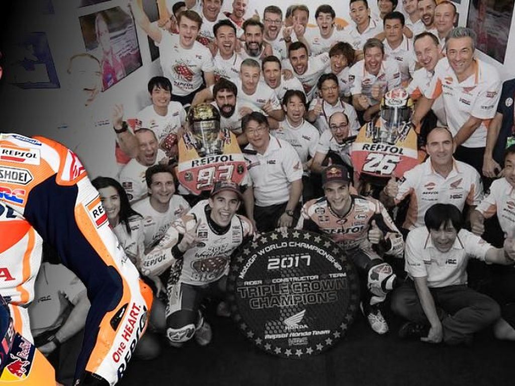MotoGP 2017: Dominannya Honda MotoGP 2017: Dominannya Honda