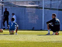 Ronaldo Sedang Seret Gol, Anaknya Malah Bikin Dobel Hat-trick