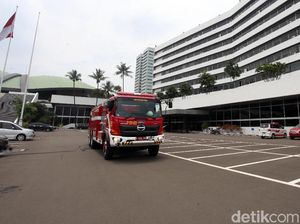 Kebakaran Kompleks Parlemen Terjadi di Gedung Pimpinan DPR