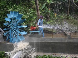 Berkat Kincir Air, Warga Banjarnegara Tak Lagi Kesulitan Air