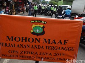 Polda Metro Gelar Operasi Zebra 30 Oktober-12 November