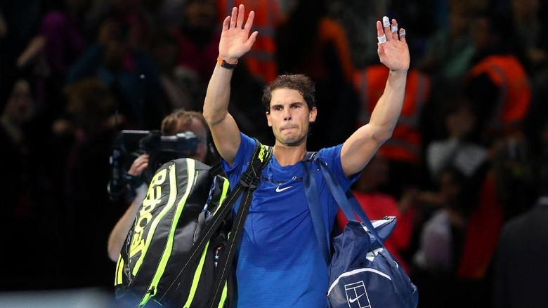 Cedera Lutut, Nadal Mundur dari ATP Finals Cedera Lutut, Nadal Mundur dari ATP Finals