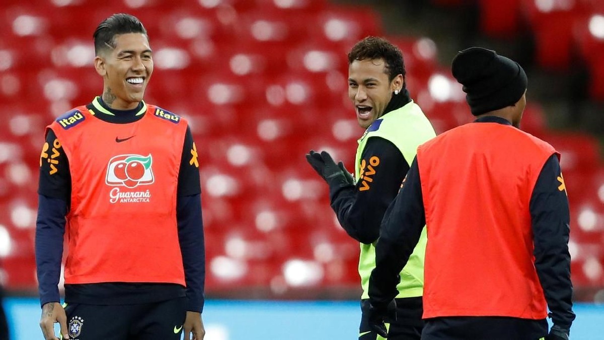 Pemain timnas Brasil, Neymar (Foto: Carl Recine/Reuters)