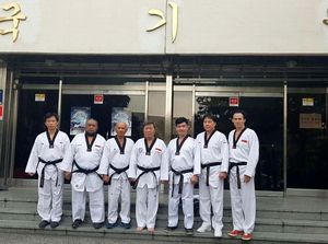 Enam Master Uji Kenaikan DAN di Korea Selatan