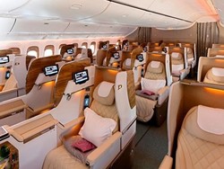 Emirates Punya Kursi Anti Gravitasi di First Class?