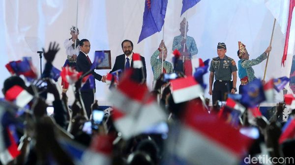 NasDem Deklarasikan Jokowi Sebagai Capres 2019