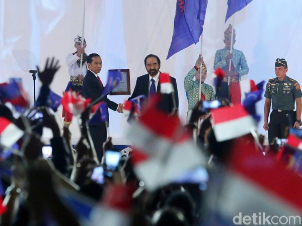 NasDem Deklarasikan Jokowi Sebagai Capres 2019