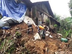 Tujuh Rumah di Banjarnegara Terancam Longsor