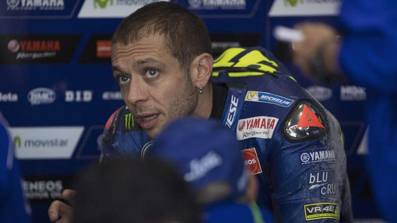 Meski Alami Crash Hebat, Tes Hari Pertama Cukup Positif untuk Rossi