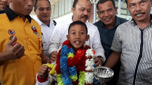 Raih Emas di Belgia, Siswa dari Keluarga Sederhana Disambut Bak Hero