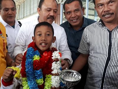 Raih Emas di Belgia, Siswa dari Keluarga Sederhana Disambut Bak Hero