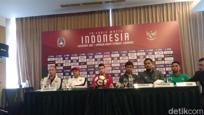 Suriah U-23 Tak Pandang Sebelah Mata  Indonesia