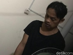Tangan Diborgol, Ini Tampang Pelaku Kasus Mayat di Kampung Rambutan