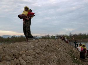 Melihat Pengorbanan Para Ibu Pengungsi Rohingya