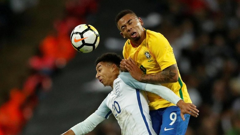 Inggris Berimbang Kontra Brasil Inggris Berimbang Kontra Brasil