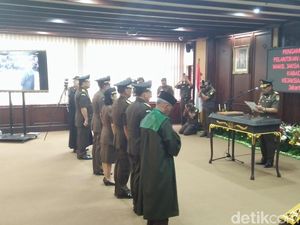Ketua KPK hingga Kabareskrim Hadiri Pelantikan Wakil Jaksa Agung