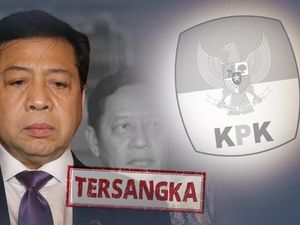 #TangkapNovanto Menggema Sebelum KPK Tiba, Bocor Duluan?
