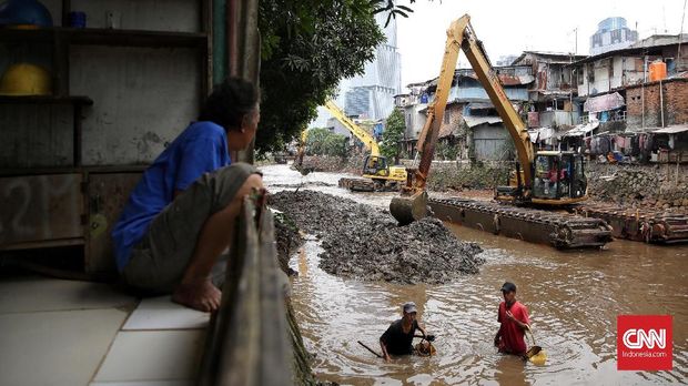 Pemprov DKI Anggarkan Rp1,3 Triliun untuk Naturalisasi Sungai