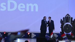 Jokowi Buka Rekernas Partai NasDem